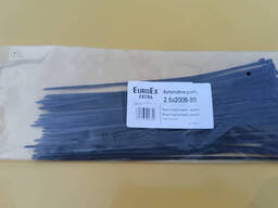 Хомут пластиковый 200х2,5 (50 шт) черный EuroEx