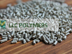 Вторичная гранула полипропилена ППР. Вторичный полипропилен ПП черный, серый