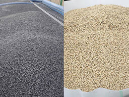 Гранула з дерева, пелета і брикет з лушпиння