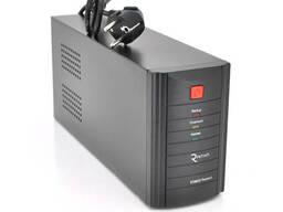 ИБП Ritar RTM600 (360W) Proxima-L, LED, AVR, 2st, 2xSCHUKO socket, 1x12V7Ah, metal Case. ..