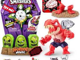 Игровой набор Большой Дом Ужасов Дино Зомби Рекс Smashers Mega Horror House (Black) 74124