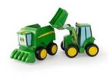 Игрушечные машинки John Deere Kids Друзья фермера 2 шт. (47193) - фото 1