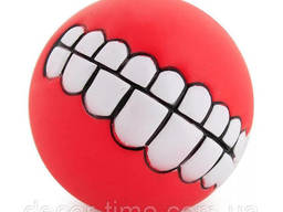 Игрушка для питомца, мяч для собаки Красная. (3456783333)