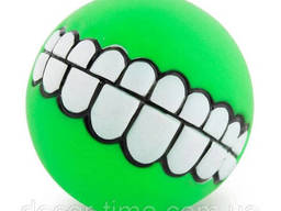 Игрушка для питомца, мяч для собаки Зеленая. (424256666)