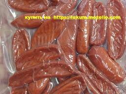 Икра Судака солено - сушеная 0,5 кг. вакуумная упаковка. Рыбные Снеки