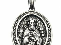 Именная икона Преподобный Александр Свирский