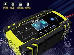 Импульсное автомобильное зарядное устройство 12V/8A 24V/4A