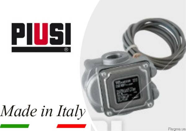 Импульсный счетчик Piusi K400 (1-30л/мин)для масел, ДТ