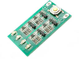 Индикатор заряда для 3-х АКБ 18650 (11.1В, 12В 12.6В)