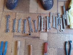 Сдам в аренду Інструмент ручної ключі. молотки. пласкагубці. головки. ключи накидные гаечн