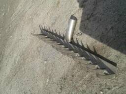 Инструмент титановый: грабли, вилы, лопата, бур