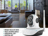 IP Камера видео-наблюдение, WI-FI камера, онлайн поворотная, ночное видение