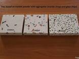 Изделия из мраморной крошки - облицовочная плитка для полов - фото 2