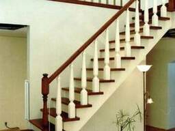 Изготовление деревянных лестниц.