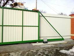 Изготовление и монтаж откатных ворот