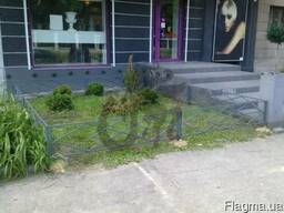 Изготовление кованых газонных ограждений (под ключ)