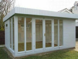 Мобильные офисы на металлическом каркасе