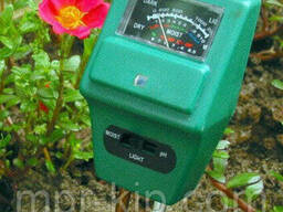 Измеритель кислотности pH, влажности, освещенности почвы ЕТП-301 (3 в 1)