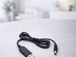 Кабель для роутера від PowerBank, ноутбука або USB блоку 9V / 12V - фото 3