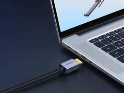 Кабель HDMI на HDMI поддержкой 4K Baseus Graphene Series (2M, , HDMI2.0). Black