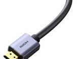 Кабель HDMI на HDMI поддержкой 4K Baseus Graphene Series (2M, , HDMI2.0). Black