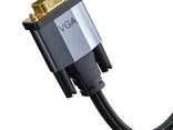 Кабель HDMI на VGA Baseus Enjoyment Series HDMI Male To VGA Male (Full HD, 60 Гц, 1m). .. . - фото 4