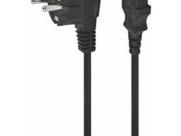 Кабель питания CEE 7/7 - C13, 3x0.5mm, 1.2 м, Черный (Код товара:28121)