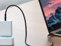 Кабель Type-C на Type-C Ugreen Cable Nickel Plating (1.5m, 60W, 3A, USB 2.0). Black