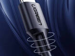 Кабель Type-C на Type-C Ugreen Cable Nickel Plating (1.5m, 60W, 3A, USB 2.0). Black - фото 2
