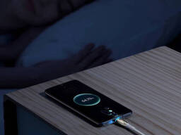 Кабель Type-C на USB с подсветкой Baseus Glimmer Series Fast Charging (1m, 100W, 6A. ..