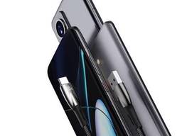 Кабель Type-C на USB с подсветкой Baseus Glimmer Series Fast Charging (1m, 100W, 6A. ..