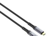 Кабель USB 4.0 Type-C - Type-C Ldnio TC11c Full-Featured (40Gbps, 240W, , 1m). Black - фото 3
