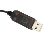Кабель usb для роутера 5V-12V USB - DC 5.5x 2.1 0.5A 1m черный - фото 3