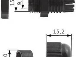 Кабельный ввод PG-09, черный