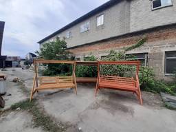 Качель деревянная