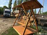 Качель деревянная - фото 3