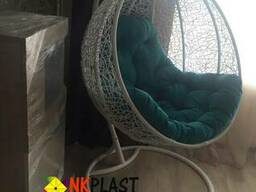 Садовые качели. Кресло-кокон. Подвесное кресло качалка