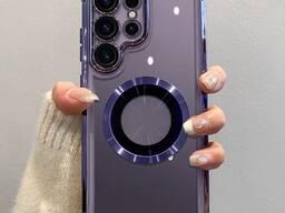 Качественный, красивый чехол MagSafe на Samsung S22 Ultra