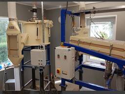 Калібрувальна машина. Калібрувальні очищувачі. Зерноочисник