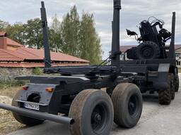 Камаз 4310 Лесовозз прецеп розпуском