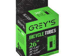 Камера для велосипеда Grey's 26"x1,95/2,125 AV 48мм
