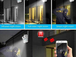 Камера видеонаблюдения UKC Camera D2 WIFI IP 2.0mp уличная с Led прожектором