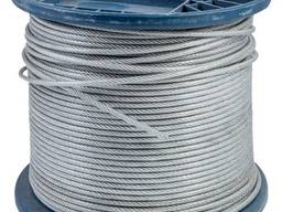 Трос нержавейка ф1 мм А4 купить на складе цена