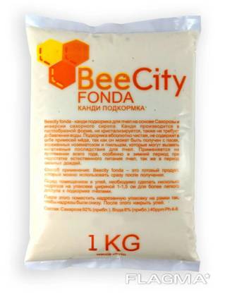 Канді підгодівля для бджіл BeeCity Fonda, 1 кг
