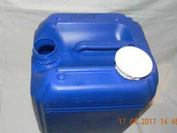 Канистра пластиковая 20 литров синяя