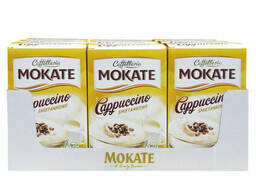 Капучино Mokate Сaffetteria Cappuccino Vanilla, 15г*10шт, 9 уп.