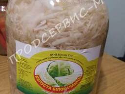 Капуста консервированная, 3 л банка