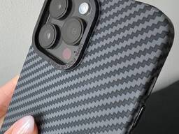 Карбоновий чохол з Магсейф для Apple iPhone 12 Pro Carbon Magsafe розпрдж Карбоновий чохол