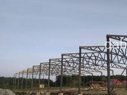 Каркас ангару - Виготовлення Ангарів під замовлення
