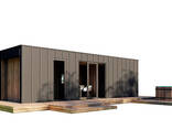 Flat Pack сауна-конструктор из термодерева - модульная баня DIY - каркасный дом сборка. .. - фото 2